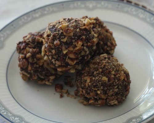 Pineapple Lemongrass Brownie Crunch Bites