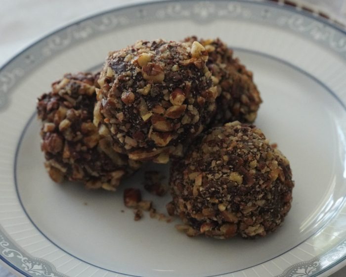 Pineapple Lemongrass Brownie Crunch Bites